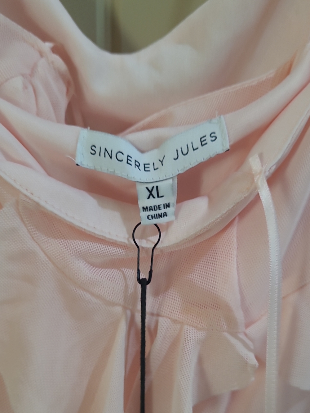 Sincerely Jules Pale Pink Ruffle Maxi Dress - Picture 5 of 5